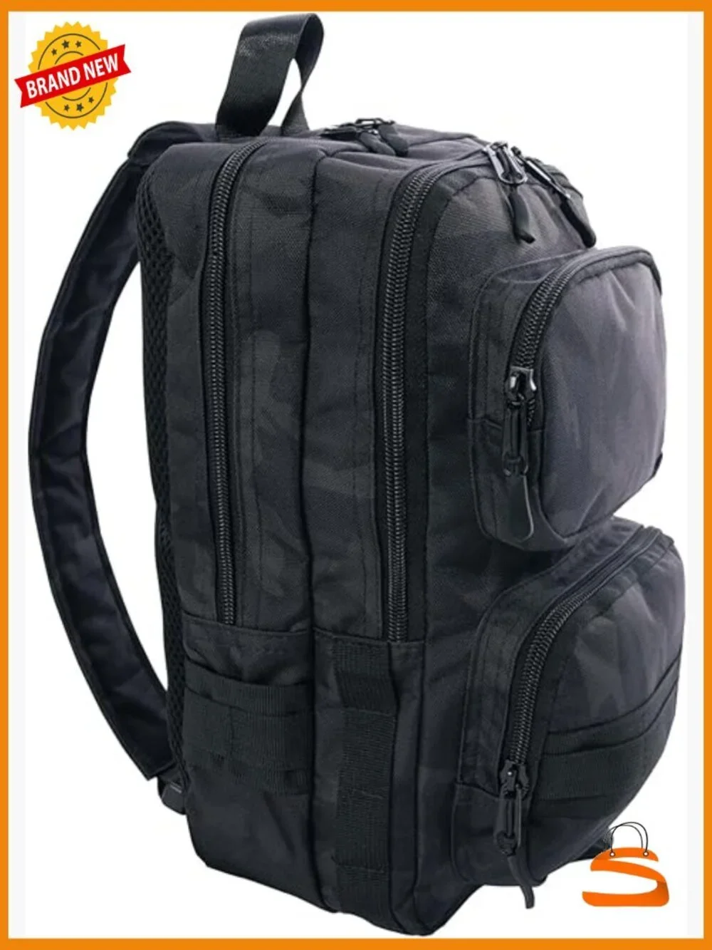 Tactical Traveler Crossbody Bag - Rugged Outdoor Sling Backpack for EDC Gear